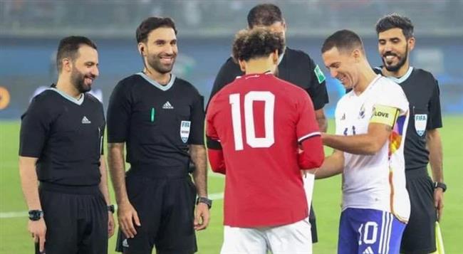 المنتخب المصري لكرة القدم يتغلب على نظيرة البلجيكي وديا بالكويت بهدفين مقابل هدف