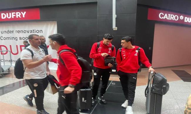 بعثة منتخب مصر تصل القاهرة بعد الفوز على بلجيكا