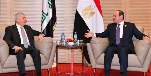 الرئيس السيسي يؤكد على ثوابت السياسة المصرية تجاه العراق