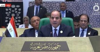    نص كلمة الرئيس السيسى فى القمة العربية الـ 31 بالجزائر