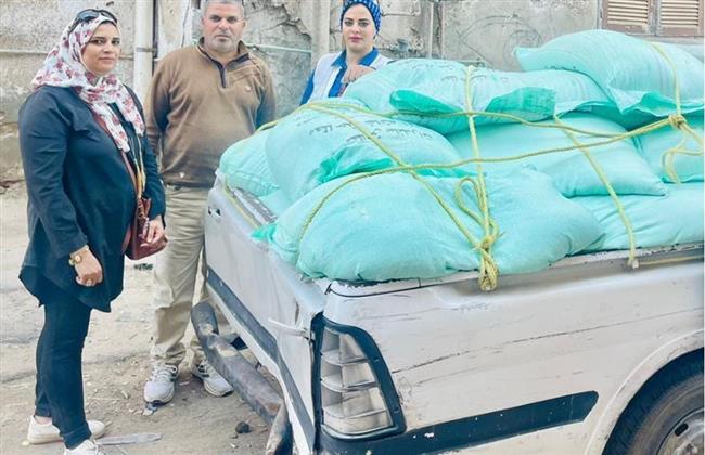 ضبط ٢٥طن من الدقيق المدعم قبل بيعه بالسوق السوداء بالإسماعيلية 