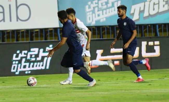 الشوط الأول: الزمالك يتغلب على إنبي بهدف زيزو