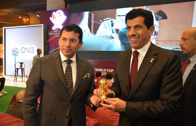 وزير الرياضة يشهد احتفالات سفارة قطر لدى القاهرة بانطلاق بطولة كأس العالم