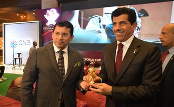   وزير الرياضة يشهد احتفالات سفارة قطر لدى القاهرة بانطلاق بطولة كأس العالم
