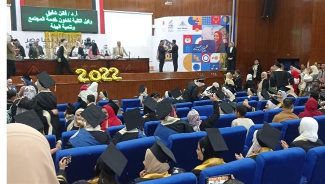 «تمريض بنها» تحتفل بتخريج الدفعة 25 .. شاهد بالصور