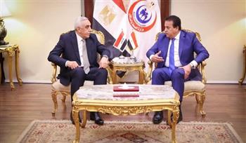   وزير الصحة يبحث مع سفير العراق سبل تعزيز التعاون بين البلدين