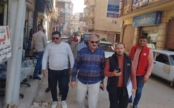 رفع 1154 حالة إشغال طريق مخالف ب 3 مراكز بالبحيرة خلال حملات مكبرة