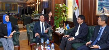 محافظ الإسكندرية يبحث مع قنصل عام الصين سبل التعاون في مجالات الطاقة المتجددة