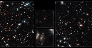   تلسكوب جيمس ويب يكتشف اثنين من أقدم المجرات فى الكون