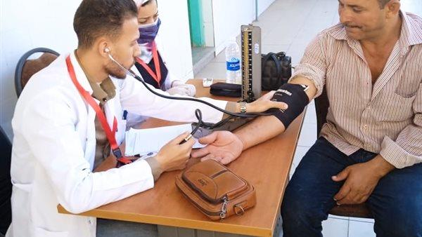 قافلة سكانية شاملة في قرية بغداد مركز الحسنة بوسط سيناء
