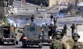   استشهاد شاب فلسطينى وإصابة 4 آخرين برصاص الاحتلال