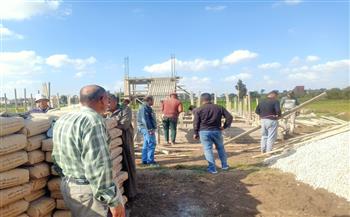  الإسماعيلية تزيل تعدي بالبناء على أرض زراعية بأبوصوير 