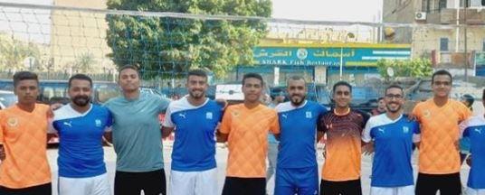 فريق الطائرة بالوادى الجديد يحصل على كأس مهرجان العاب جامعات الجنوب
