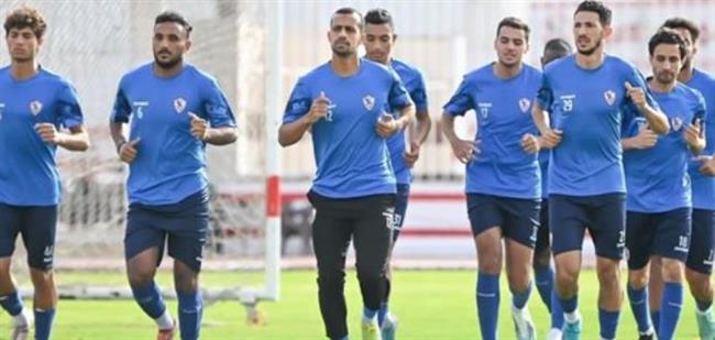 لاعب وسط زمالك 2001 يشارك في تدريبات الفريق