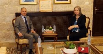   وزيرة السياحة الفلسطينية تبحث مع السفير المصري آفاق التعاون في المجال السياحي