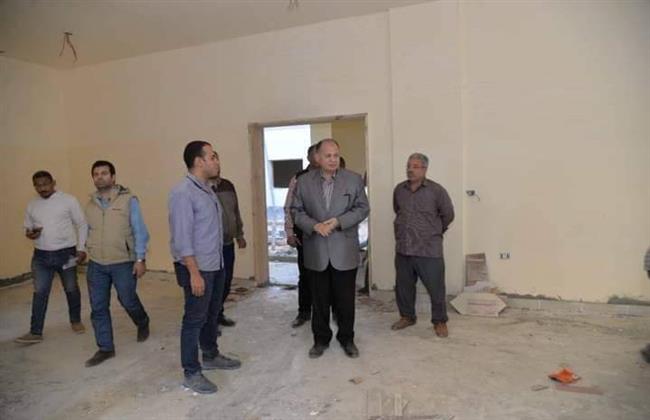 محافظ أسيوط يتفقد أعمال إنشاء مركز تنمية الأسرة والوحدة الصحية بقرية الزرابي بأبوتيج باسيوط 