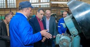   "وزير الدولة للإنتاج الحربي" يتفقد شركة شبرا للصناعات الهندسية