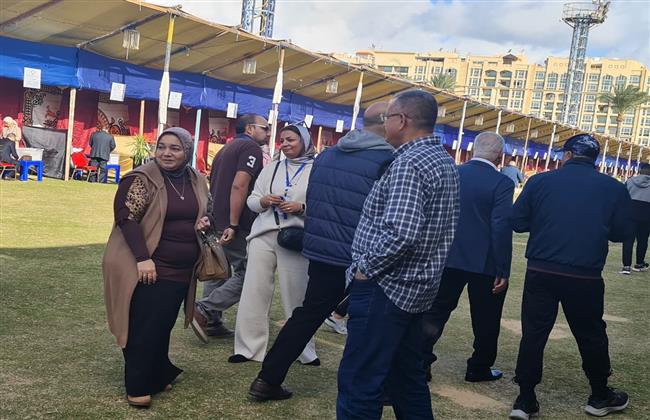 فيديو.. أجواء استعراضية بالغناء والطبل بأنتخابات سموحة  