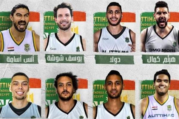 مصلحي يهنأ لاعبي السلة الثمانية لاختيارهم لتمثيل مصر في كأس العالم