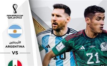 التعادل السلبى يسيطر على مجريات  الشوط الأول بين الأرجنتين و المكسيك 