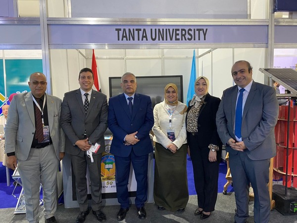 جامعة طنطا تشارك  بمؤتمر ومعرض القاهرة الدولي للتكنولوجيا 2022