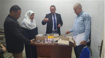 " صحة البحيرة" تنفيذ قافلة سكانية شاملة بالرحمانية 