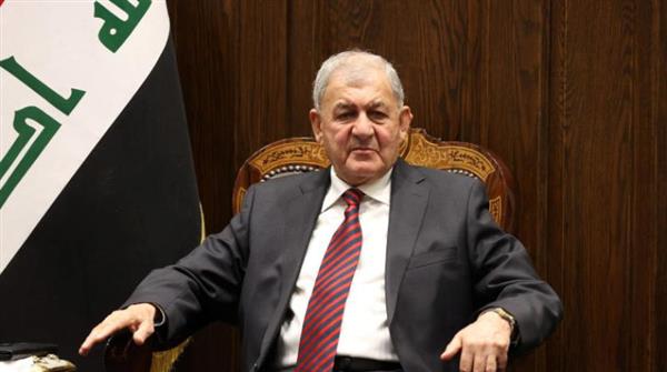 الرئيس العراقي يتسلم دعوة رسمية لحضور القمة العربية الصينية