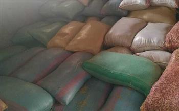 تموين البحيرة: ضبط 35 طن أرز بمركز الدلنجات تم تجميعهم وحجبهم عن التداول بالأسواق 