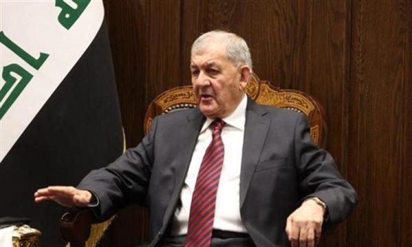 الرئيس العراقي يؤكد ضرورة حسم المسائل العالقة بين بغداد وأربيل