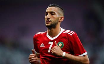   حكيم زياش أفضل لاعب في مباراة المغرب وبلجيكا في كأس العالم