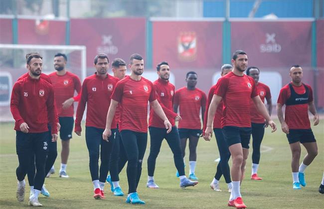 الأهلي يواصل تدريباته استعدادا لمواجهة طلائع الجيش بالدوري