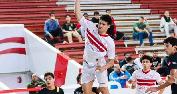 مرتبط يد الزمالك 2004 يهزم جزيرة الورد في الدوري