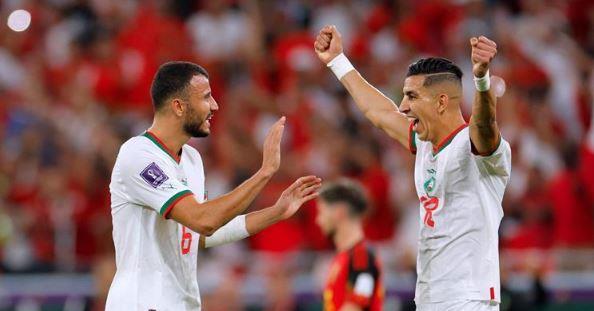 قرار مفاجئ من الفيفا بشأن هدف المغرب الأول في شباك بلجيكا