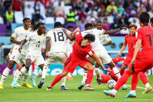 غانا تحقق انتصارا ثمينا على كوريا الجنوبية (3-2) وتنعش آمالها في بلوغ دور الـ 16 بكأس العالم