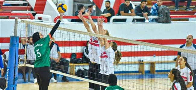 سيدات طائرة الزمالك يهزمن أصحاب الجياد في الدوري