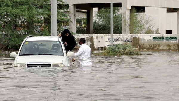 في أقل من أسبوع.. السعودية تشهد سقوط سيول غزيرة