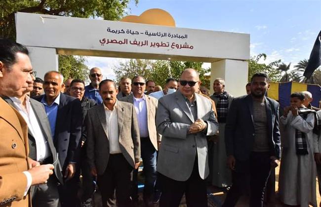 محافظ أسيوط يتفقد مشروع توسعات محطة مياه الحوطا الشرقية بمركز ديروط 