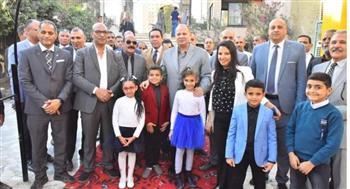 محافظ أسيوط يشهد احتفالية مدارس ديروط لمواجهة التغيرات المناخية 