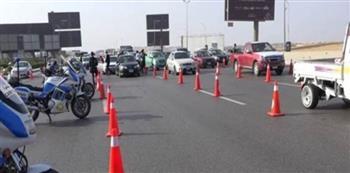 تحويلات مرورية لتنفيذ أعمال تطوير الطريق الدائري "القوس الغربي" بالجيزة