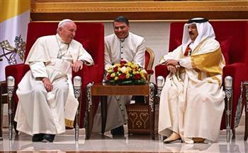 ملك البحرين: زيارة بابا الفاتيكان للمملكة سيكون لها أثر كبير لكل الدول العربية