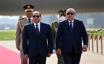 القيادة الجزائرية: مشاركة الرئيس السيسي سبب أساسي في نجاح القمة العربية