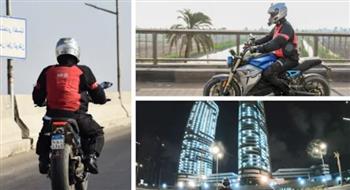    علي عبده يحقق رقمًا قياسيًا جديدًا في موسوعة «جينيس» لأطول رحلة على دراجة كهربائية داخل دولة