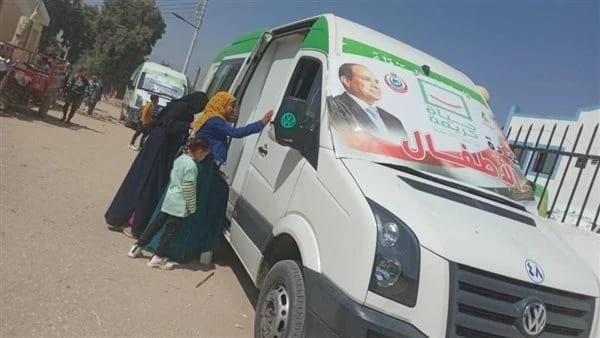 صحة دمياط: الكشف على 1446 مواطنًا في قافلة طبية مجانية بمركز كفر سعد