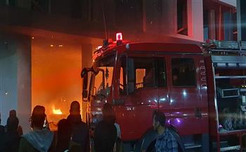   "ماس كهربائي السبب".. التحقيق في أسباب حريق اندلع في مول تجاري بأبوالنمرس