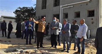   محافظ أسيوط يتفقد أعمال إنشاء مركز شباب قرية الحوطا الشرقية بمركز ديروط 