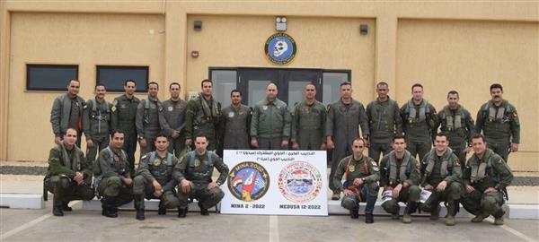القوات الجوية المصرية واليونانية تنفذان التدريب الجوى المشرك "مينا - 2 "