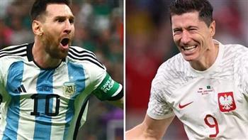اعلان تشكيل مباراة الأرجنتين وبولندا بكأس العالم
