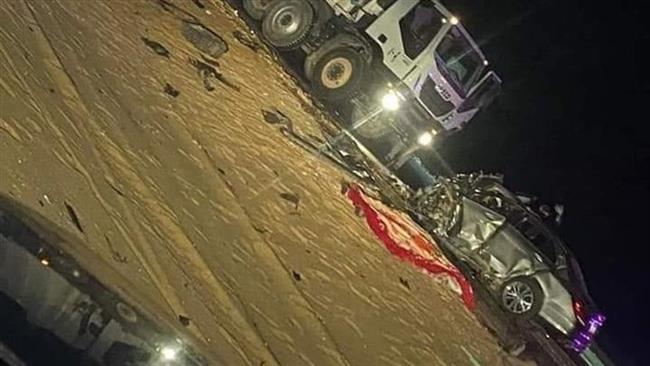 مصرع أسرة كاملة بعد انقلاب سيارتهم بمحور الضبعة 