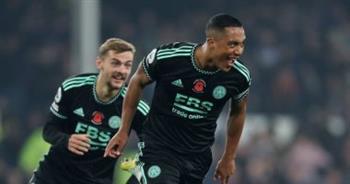 ليستر سيتي يفوز على إيفرتون بهدفين نظيفين في الدوري الإنجليزي