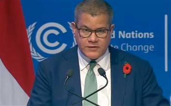   رئيس COP26: مسألة التمويل بـ 100 مليار دولار لمكافحة التغيرات المناخية أمر حاسم